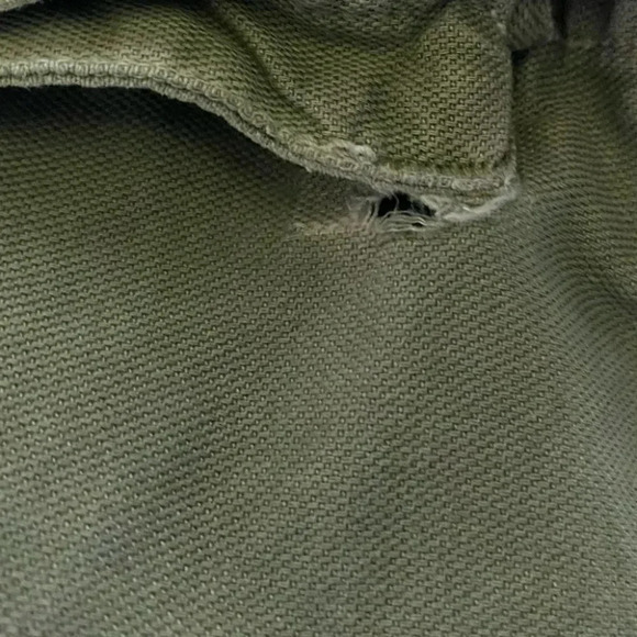 Madewell Women's S army green utility military jacket‎ Chore Coat - Picture 9 of 9